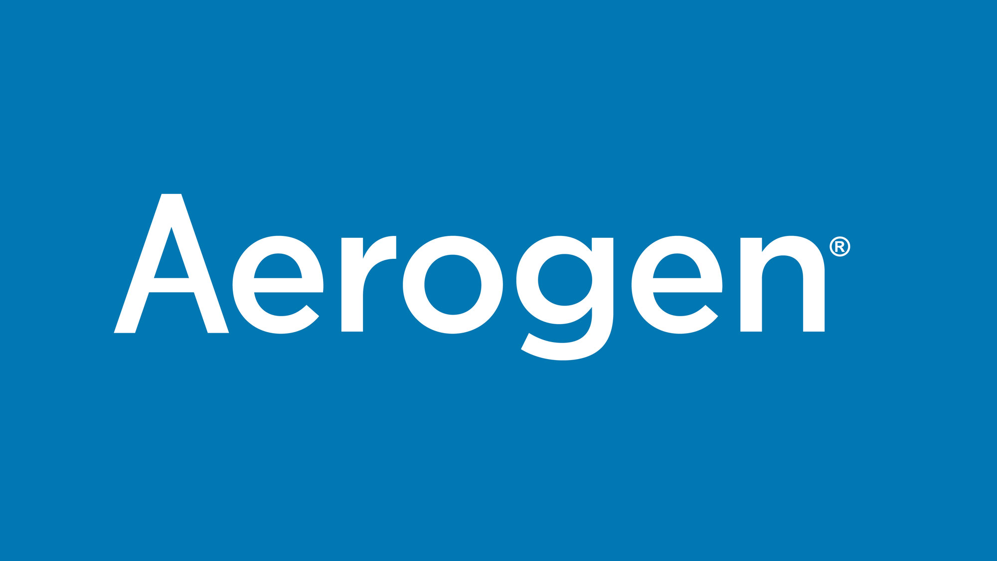 Redesigned logo for Aerogen Health in Ireland by marketing agency