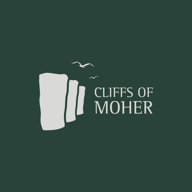 Logo redesign for Cliffs of Moher
