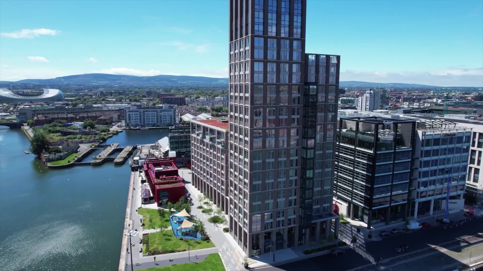 Buildings at Capital Dock, digital agency client